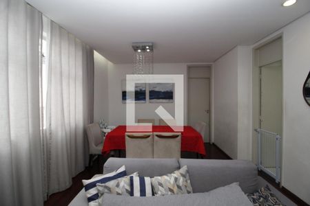 Sala  de apartamento à venda com 3 quartos, 170m² em Cidade Nova, Belo Horizonte