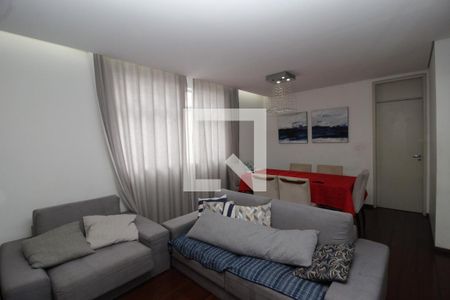 Sala  de apartamento à venda com 3 quartos, 170m² em Cidade Nova, Belo Horizonte