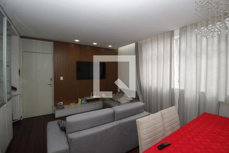 Sala  de apartamento à venda com 3 quartos, 170m² em Cidade Nova, Belo Horizonte