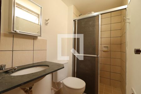 Banheiro da Suíte de apartamento para alugar com 1 quarto, 35m² em Vila Amelia, Ribeirão Preto