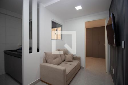 Sala de apartamento para alugar com 1 quarto, 30m² em Setor Habitacional Vicente Pires, Brasília