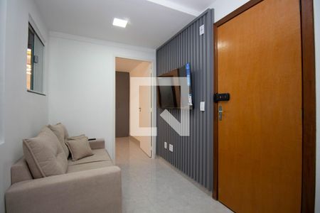 Sala de apartamento para alugar com 1 quarto, 30m² em Setor Habitacional Vicente Pires, Brasília