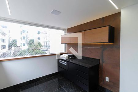 Varanda gourmet de apartamento para alugar com 4 quartos, 144m² em Castelo, Belo Horizonte