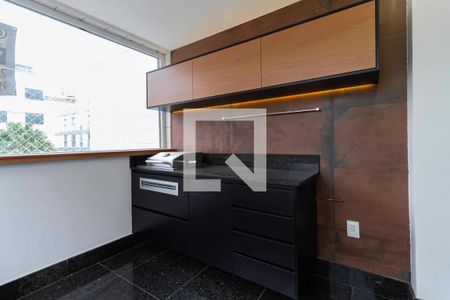 Varanda gourmet de apartamento para alugar com 4 quartos, 144m² em Castelo, Belo Horizonte