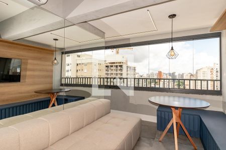 Sala de apartamento para alugar com 1 quarto, 31m² em Moema, São Paulo