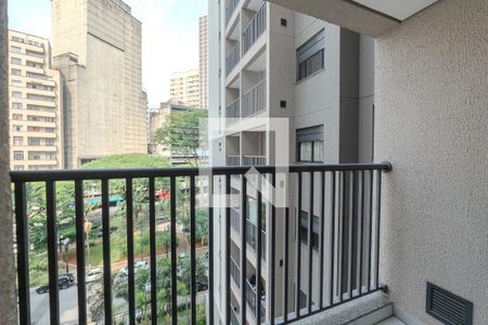 Sacada de apartamento para alugar com 1 quarto, 29m² em Bela Vista, São Paulo