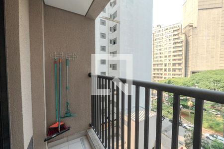 Sacada de apartamento para alugar com 1 quarto, 29m² em Bela Vista, São Paulo