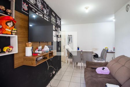 Sala de apartamento à venda com 2 quartos, 49m² em Vila Nova Curuca, São Paulo