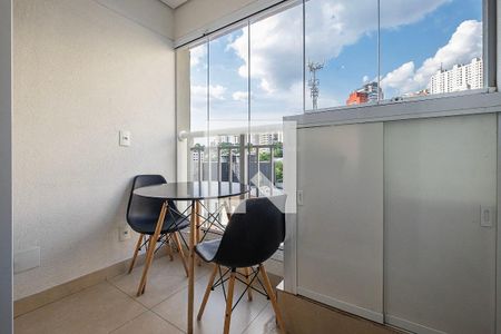 Studio - Varanda de kitnet/studio à venda com 1 quarto, 30m² em Alto de Pinheiros, São Paulo