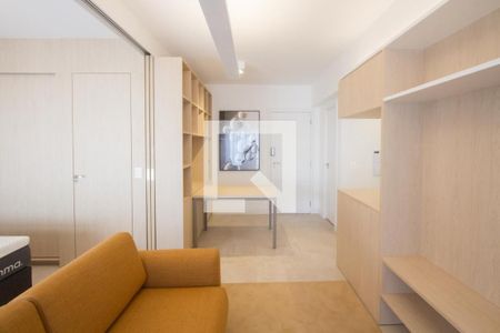 Sala de apartamento para alugar com 1 quarto, 50m² em Jardim das Acacias, São Paulo