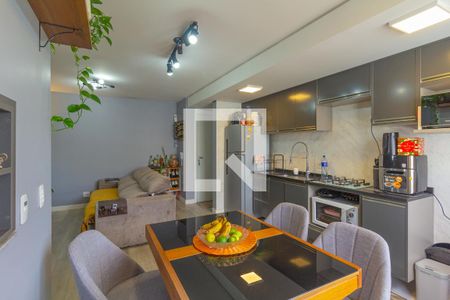 Sala/Cozinha de apartamento para alugar com 2 quartos, 56m² em Fátima, Canoas