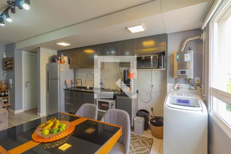 Sala/Cozinha de apartamento para alugar com 2 quartos, 56m² em Fátima, Canoas