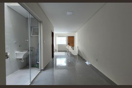 Sala de casa para alugar com 3 quartos, 140m² em Vila Camilópolis, Santo André