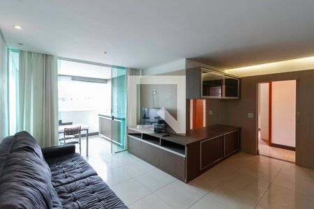 Sala de apartamento para alugar com 3 quartos, 150m² em Castelo, Belo Horizonte