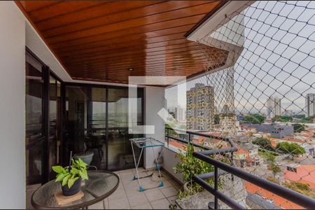 Varanda da Sala de apartamento à venda com 3 quartos, 115m² em Ipiranga, São Paulo