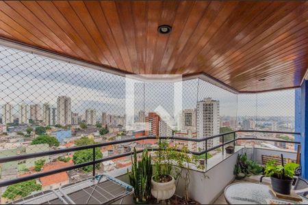 Varanda da Sala de apartamento à venda com 3 quartos, 115m² em Ipiranga, São Paulo