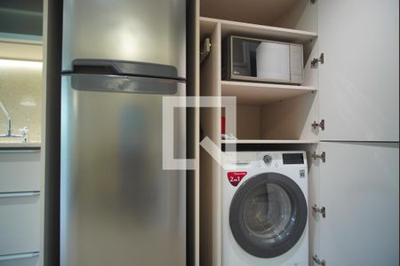 Cozinha e Área de Serviço de apartamento para alugar com 1 quarto, 40m² em Petrópolis, Porto Alegre