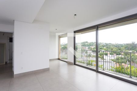 Sala de apartamento à venda com 1 quarto, 84m² em Cidade Jardim, São Paulo