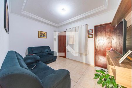 Sala de apartamento à venda com 2 quartos, 70m² em Jardim Marek, Santo André