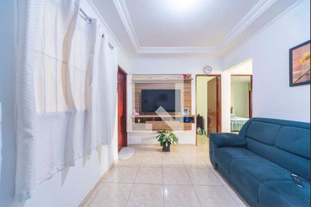 Sala de apartamento à venda com 2 quartos, 70m² em Jardim Marek, Santo André