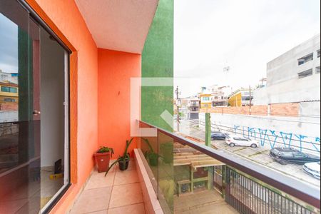 Varanda do Quarto 1 de apartamento à venda com 2 quartos, 70m² em Jardim Marek, Santo André