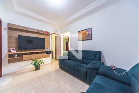 Sala de apartamento à venda com 2 quartos, 70m² em Jardim Marek, Santo André