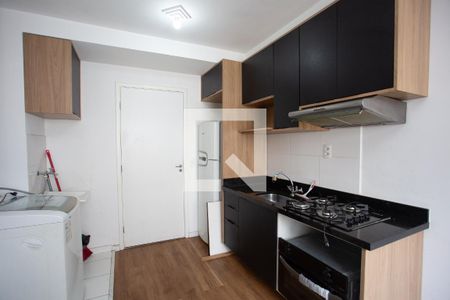 Cozinha de apartamento para alugar com 1 quarto, 24m² em Vila Nova das Belezas, São Paulo