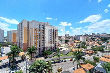 Vista da sala  de apartamento à venda com 2 quartos, 47m² em Vila Satúrnia, Campinas