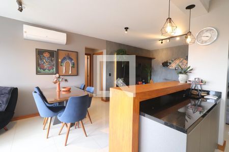 Sala de apartamento para alugar com 2 quartos, 84m² em Ideal, Novo Hamburgo