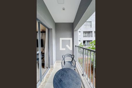 Varanda do Quarto de kitnet/studio à venda com 1 quarto, 26m² em Vila Mariana, São Paulo