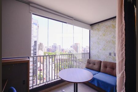 Varanda de apartamento para alugar com 1 quarto, 27m² em Liberdade, São Paulo