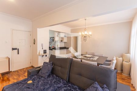 Sala de apartamento à venda com 3 quartos, 108m² em Carmo, Belo Horizonte