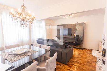 Sala de apartamento à venda com 3 quartos, 108m² em Carmo, Belo Horizonte