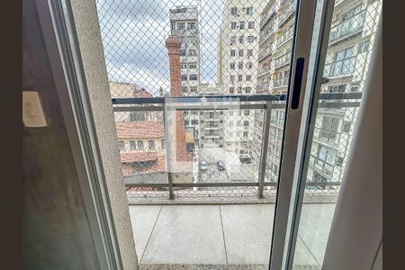 Varanda Sala de apartamento para alugar com 1 quarto, 45m² em Centro, Rio de Janeiro