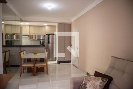 Sala de apartamento para alugar com 2 quartos, 58m² em Jardim das Colinas, Hortolândia