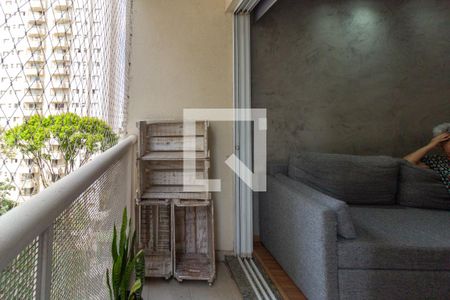 Varanda da Sala de kitnet/studio para alugar com 1 quarto, 40m² em Barra Funda, São Paulo