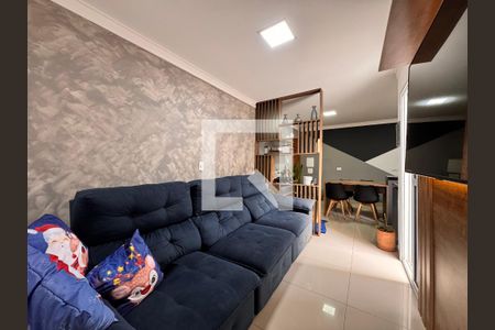 Sala de apartamento para alugar com 2 quartos, 60m² em Jardim Utinga, Santo André