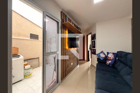 Sala de apartamento para alugar com 2 quartos, 60m² em Jardim Utinga, Santo André