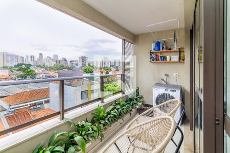 Varanda de apartamento à venda com 2 quartos, 63m² em Lapa, São Paulo