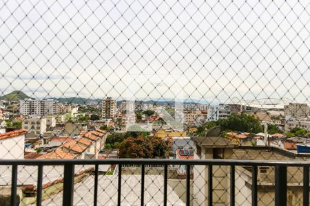 Varanda da Sala de apartamento à venda com 1 quarto, 54m² em Engenho de Dentro, Rio de Janeiro