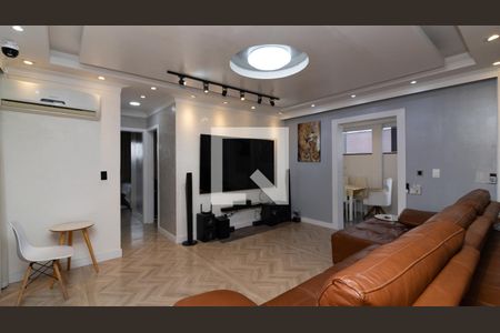 Sala de apartamento à venda com 2 quartos, 87m² em Parque Maria Luiza, São Paulo