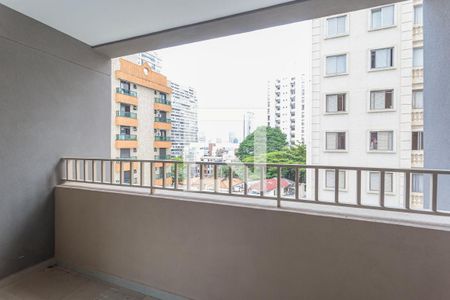 Varanda de kitnet/studio à venda com 1 quarto, 30m² em Vila Nova Conceição, São Paulo