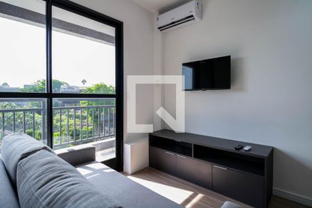 Sala de apartamento para alugar com 2 quartos, 38m² em Cidade Jardim, São Paulo