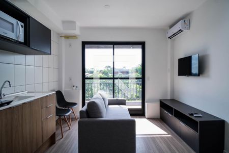 Sala de apartamento para alugar com 2 quartos, 38m² em Cidade Jardim, São Paulo