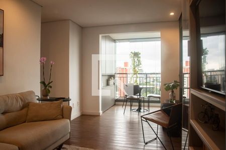 Sala de apartamento para alugar com 2 quartos, 48m² em Vila Clementino, São Paulo