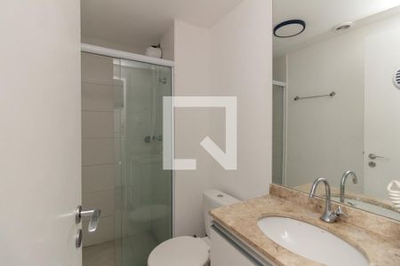 Banheiro de kitnet/studio à venda com 1 quarto, 25m² em Santa Ifigênia, São Paulo