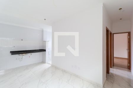 Sala/Cozinha de apartamento à venda com 2 quartos, 42m² em Parque Vitoria, São Paulo