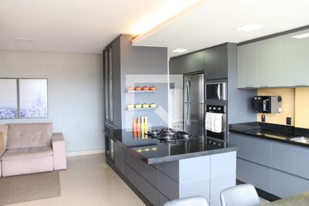 Cozinha e Área de Serviço de apartamento para alugar com 2 quartos, 74m² em Parque Amazonia, Goiânia