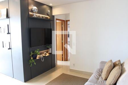 Sala de apartamento para alugar com 2 quartos, 74m² em Parque Amazonia, Goiânia