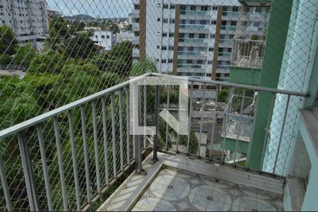 Varanda de apartamento para alugar com 2 quartos, 75m² em Taquara, Rio de Janeiro